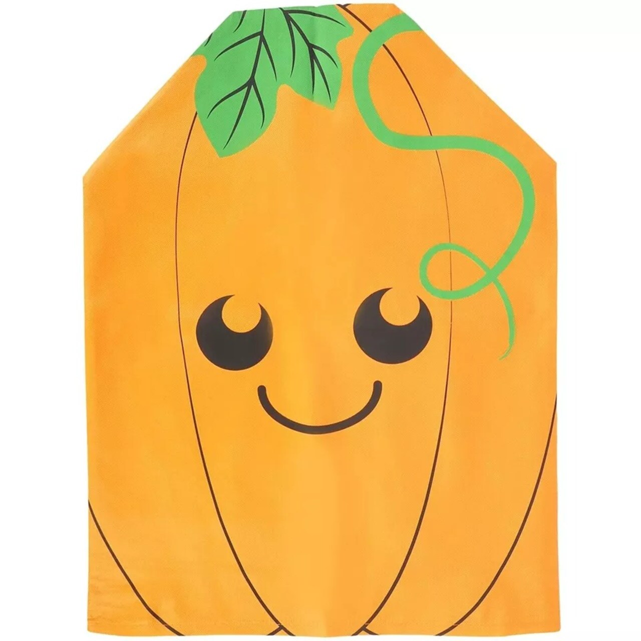6 Pack Pumpkin Chair Covers for Halloween Decorations Home Office Party 19x26 In